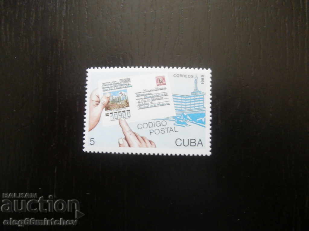 Cuba - postal code - clean