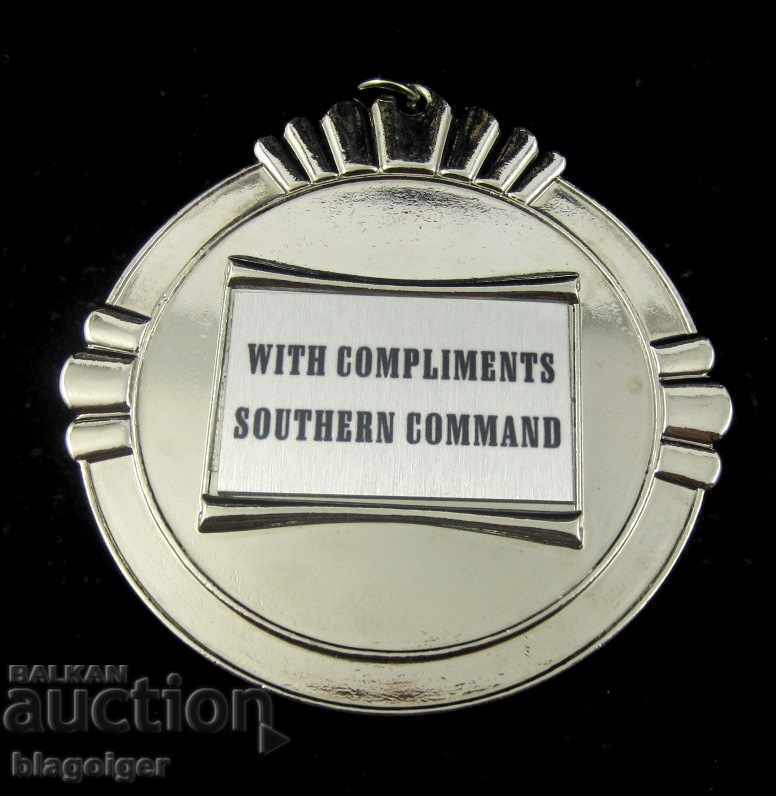 RARE AWARD MEDAL-US ARMY-SOUTHERN COMMAND with price 25.00 BGN | € 12.78 RARE AWARD MEDAL-US ARMY-SOUTHERN COMMAND with price 25.00 BGN | € 12.78