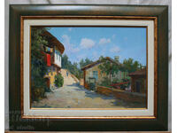 View from Varusha-Turnovo - oil paints