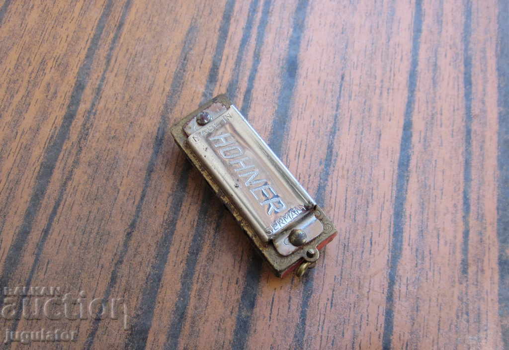miniature antique old german harmonica HOHNER Honer