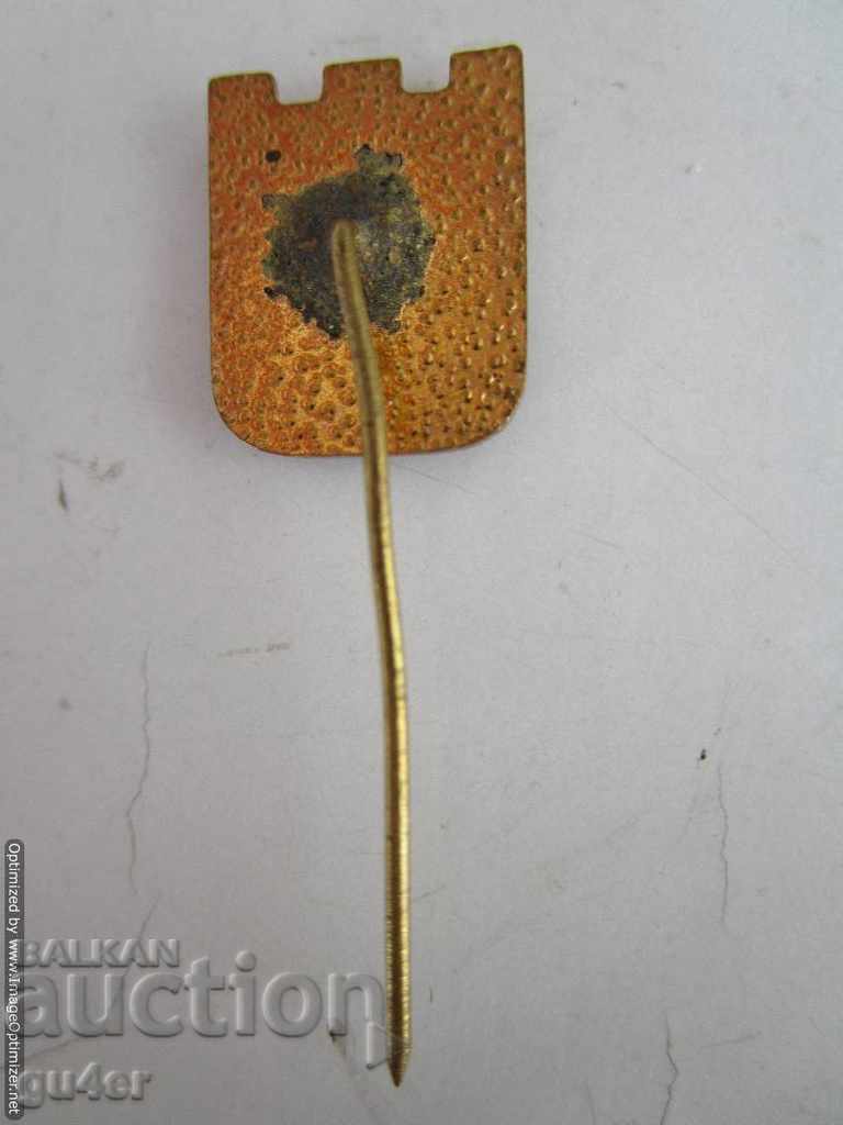 Δημοπρασία ❌❌❌❌ NR Bulgaria-Σήμα, χάλκινο, σμάλτο, επιχρύσωση, ORIGINAL❌❌❌❌