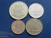Bulgaria 1988-89 - A lot of pennies