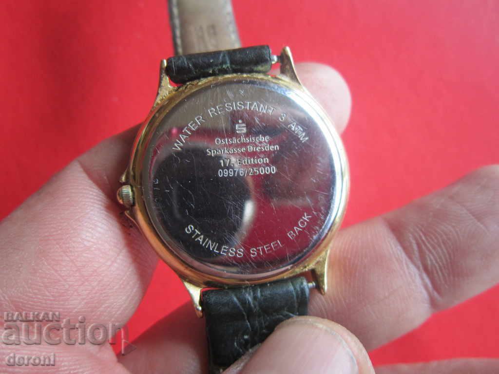 Amazing Gilded Art Clock by Dresden Quartz with price 90.00 BGN | € 46.02 Amazing Gilded Art Clock by Dresden Quartz with price 90.00 BGN | € 46.02