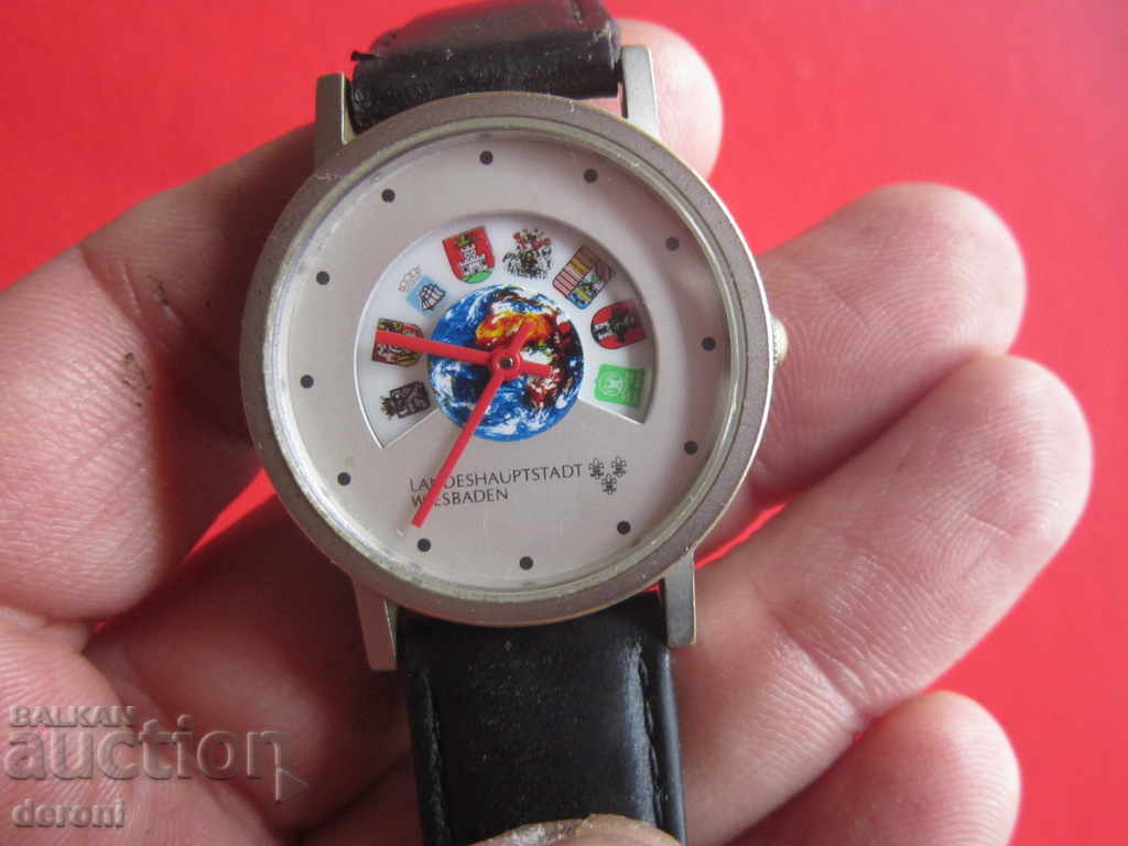 Unique art clock Wiesbaden quartz - 5