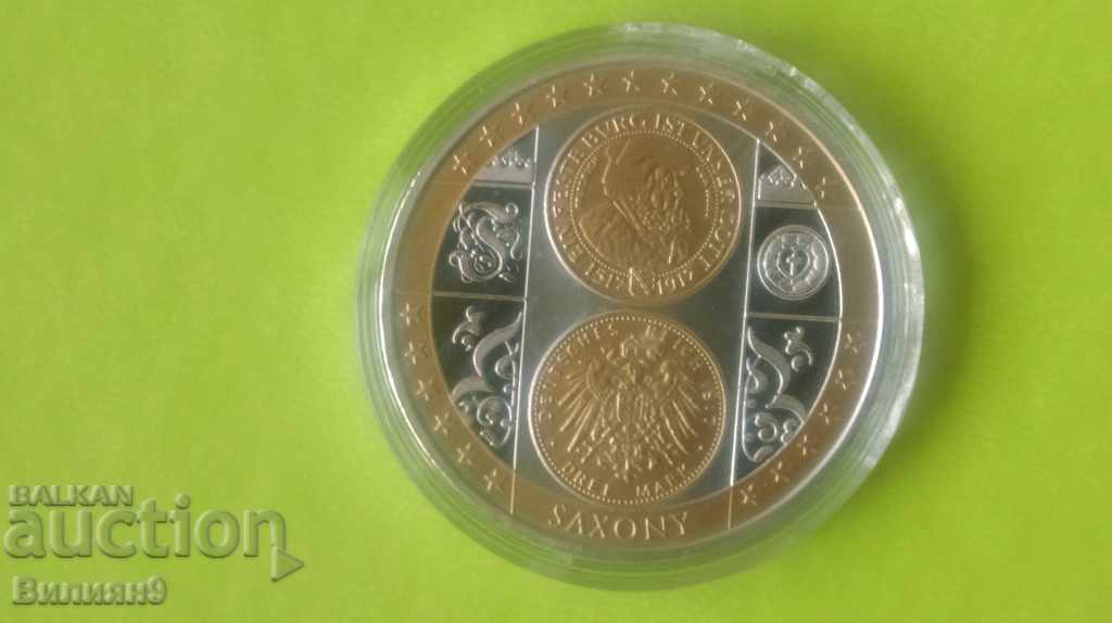 Medal - Saxony / '' Precious Treasures '' Proof