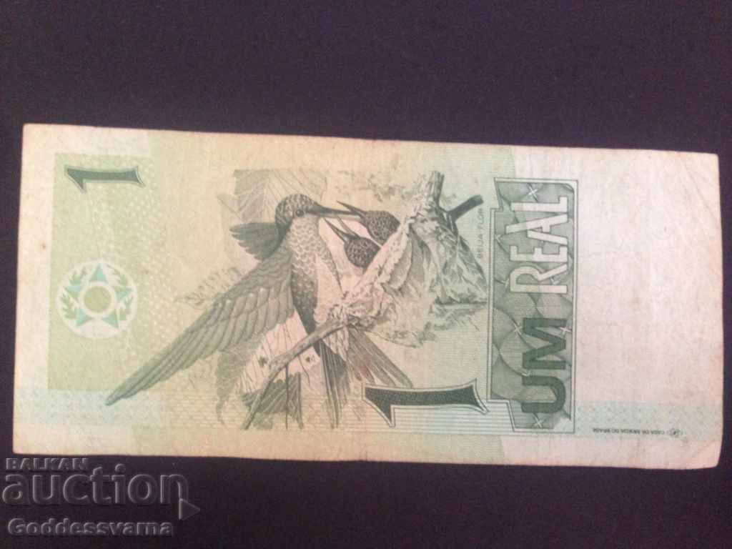 Brazil 1 Real 1994 Pick 243 Ref 2760 with price 3.00 BGN | € 1.53 Brazil 1 Real 1994 Pick 243 Ref 2760 with price 3.00 BGN | € 1.53