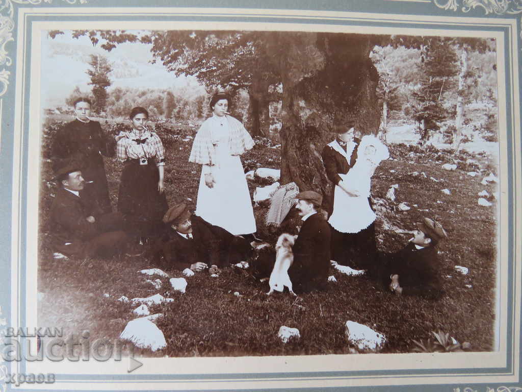 СТАРА ФОТОГРАФИЯ - КАРТОН - ГОЛЯМА 012 с цена € 17.99 | 35.19 лв.