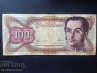 Venezuela 100 Bolivares 1987 Ref 9400