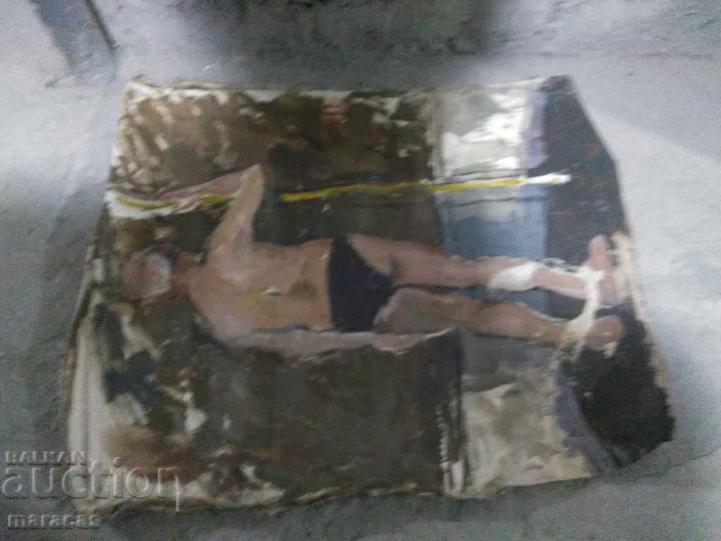Pânze grunduite vechi pentru pictură - 6