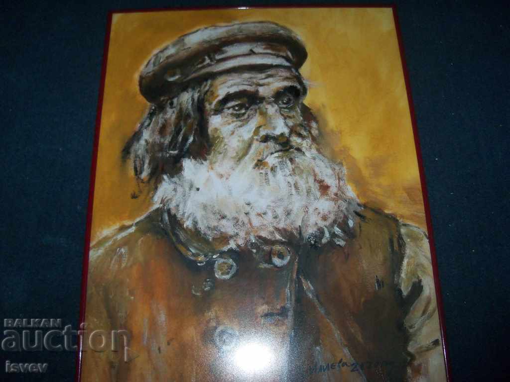 Страхотен маслен портрет на възрастен мъж - 6 Страхотен маслен портрет на възрастен мъж - 6