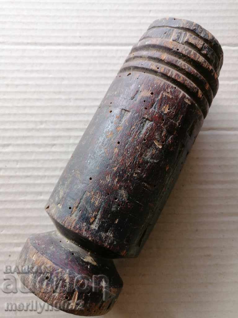 An old candlestick from a tree the wooden primitive - 6 An old candlestick from a tree the wooden primitive - 6