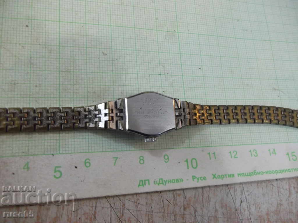 "SEIKO" watch with chain handmade ladies mechanical working - 6 "SEIKO" watch with chain handmade ladies mechanical working - 6