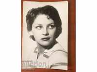 PHOTO PHOTOGRAPH OLD POSTCARD-ELZA LEJDEJ