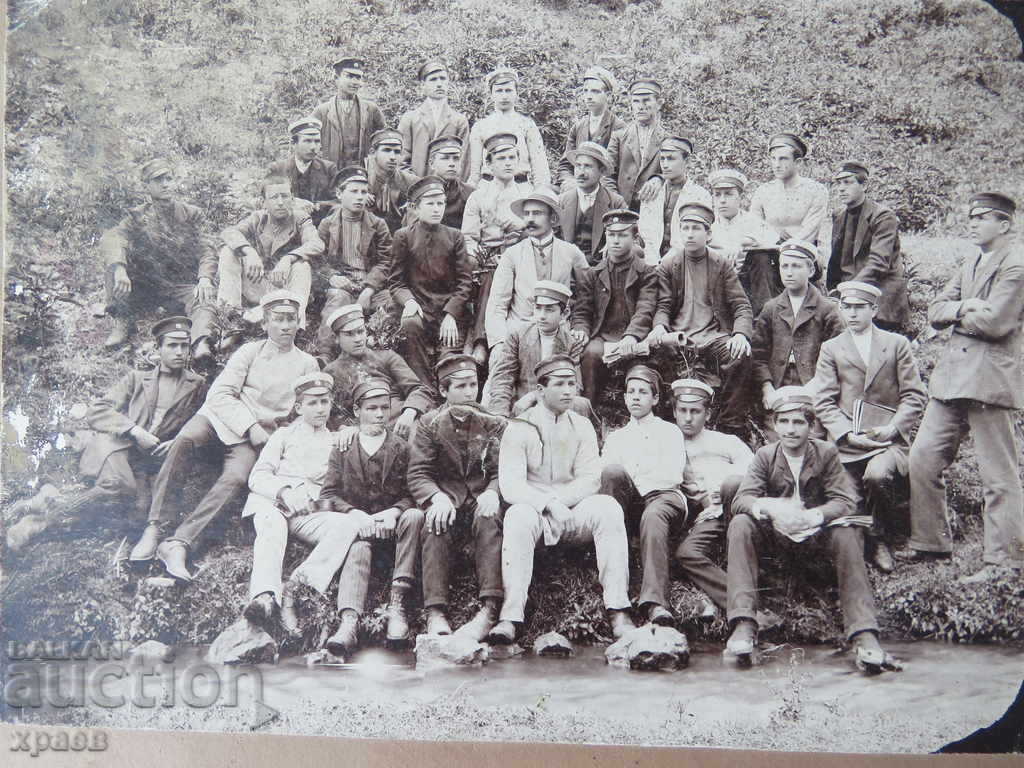 СТАРА ФОТОГРАФИЯ - КАРТОН - ОТЛИЧНА - ГОЛЯМА 089