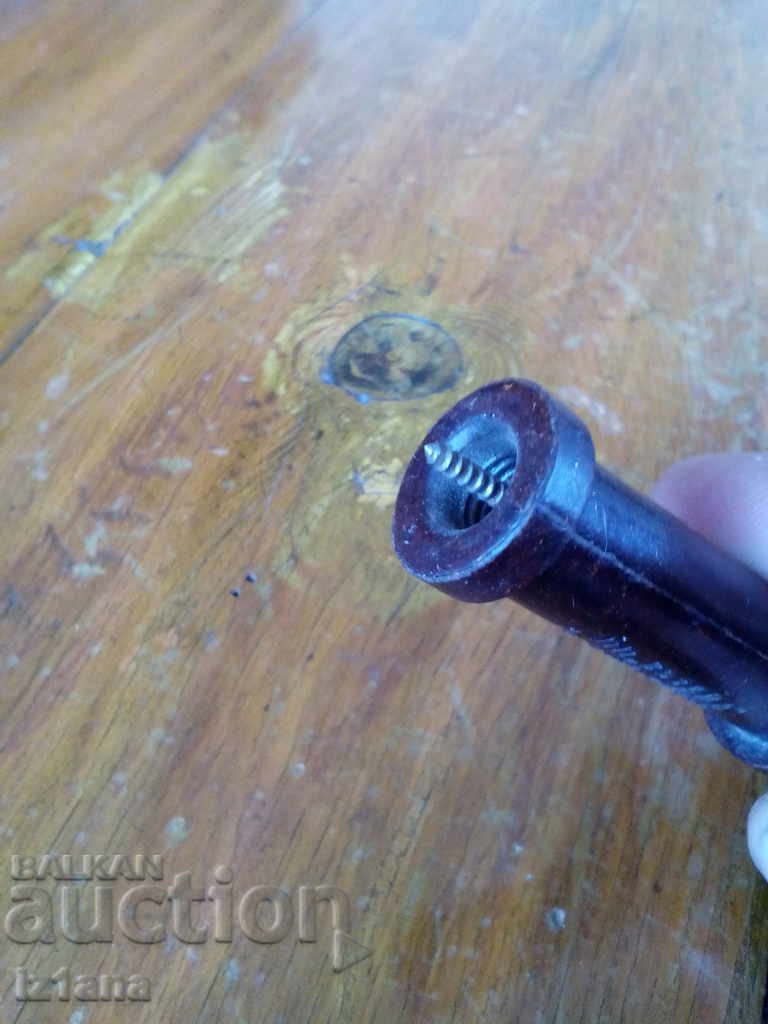 Auction An old candle pipe Auction An old candle pipe