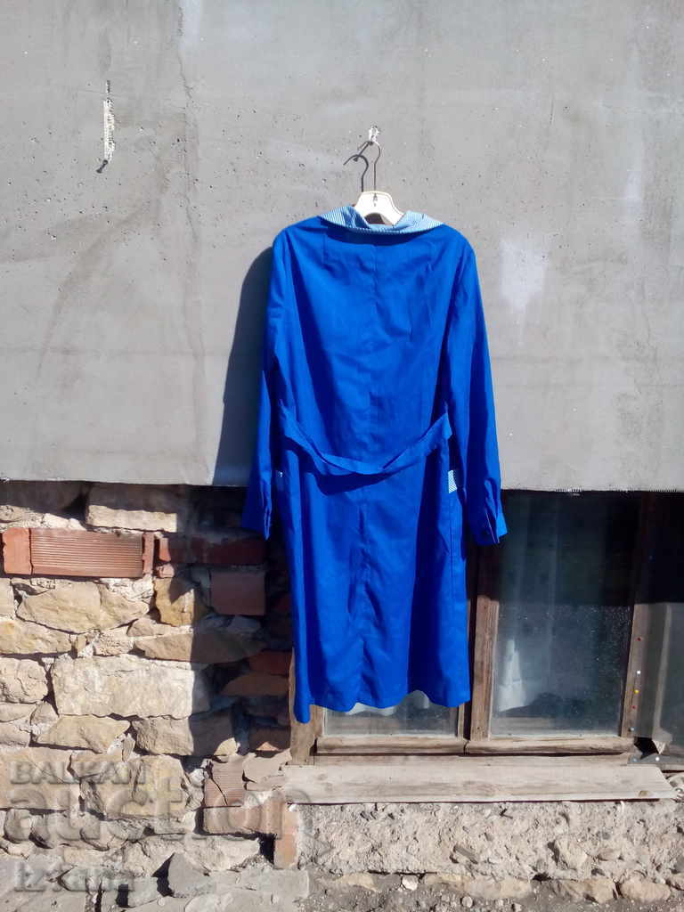 Old blue working apron - 6 Old blue working apron - 6