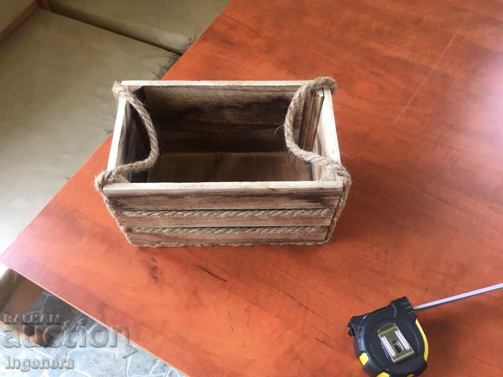 BOX BOX OF WOOD AND HEMP - 7 BOX BOX OF WOOD AND HEMP - 7