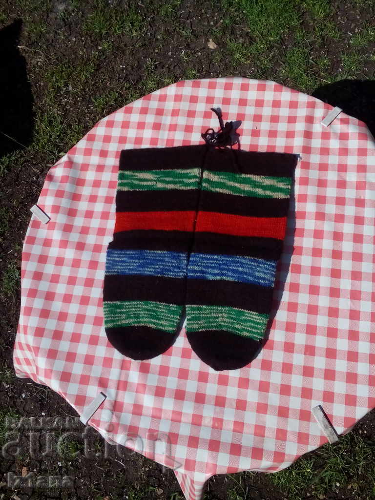 Old costume socks with price 35.00 BGN | € 17.90 Old costume socks with price 35.00 BGN | € 17.90
