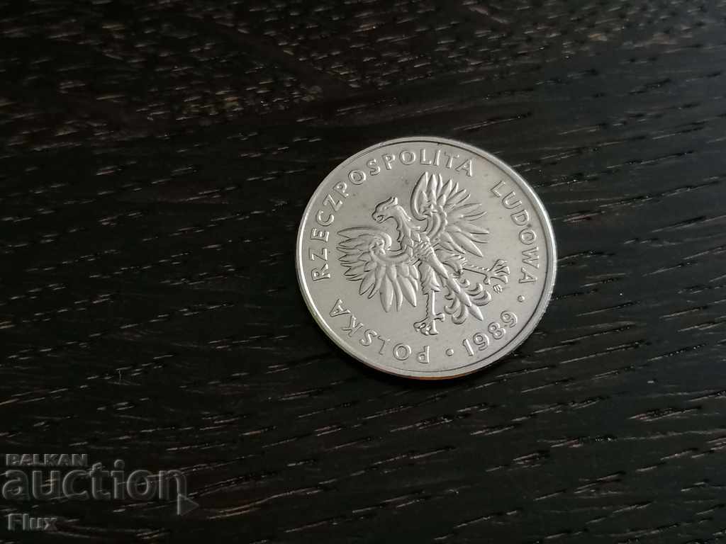 Coin - Poland - 20 zlotys 1989г. with price 0.80 BGN | € 0.41