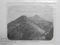Mount St. Nicholas Shipka The Russo-Turkish War is an old engraving