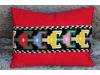 OLD EMBROIDERED KNITTED Cushion Cushion EXCELLENT