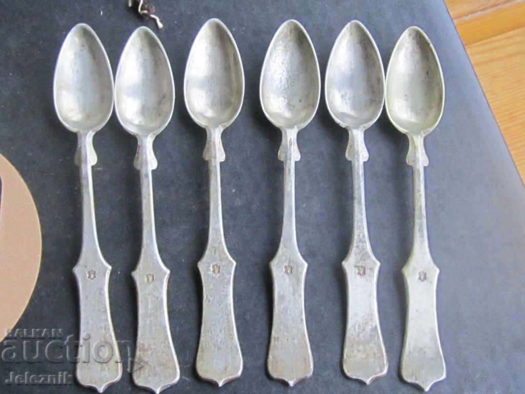 βασίλειο της βουλγαρίας/ 6br chaeni lajici-srebro/ με τιμή 390.00 BGN | € 199.40 βασίλειο της βουλγαρίας/ 6br chaeni lajici-srebro/ με τιμή 390.00 BGN | € 199.40