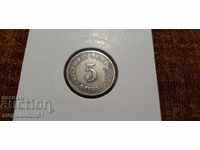 Γερμανία - 5 pfennig 1898, -A-