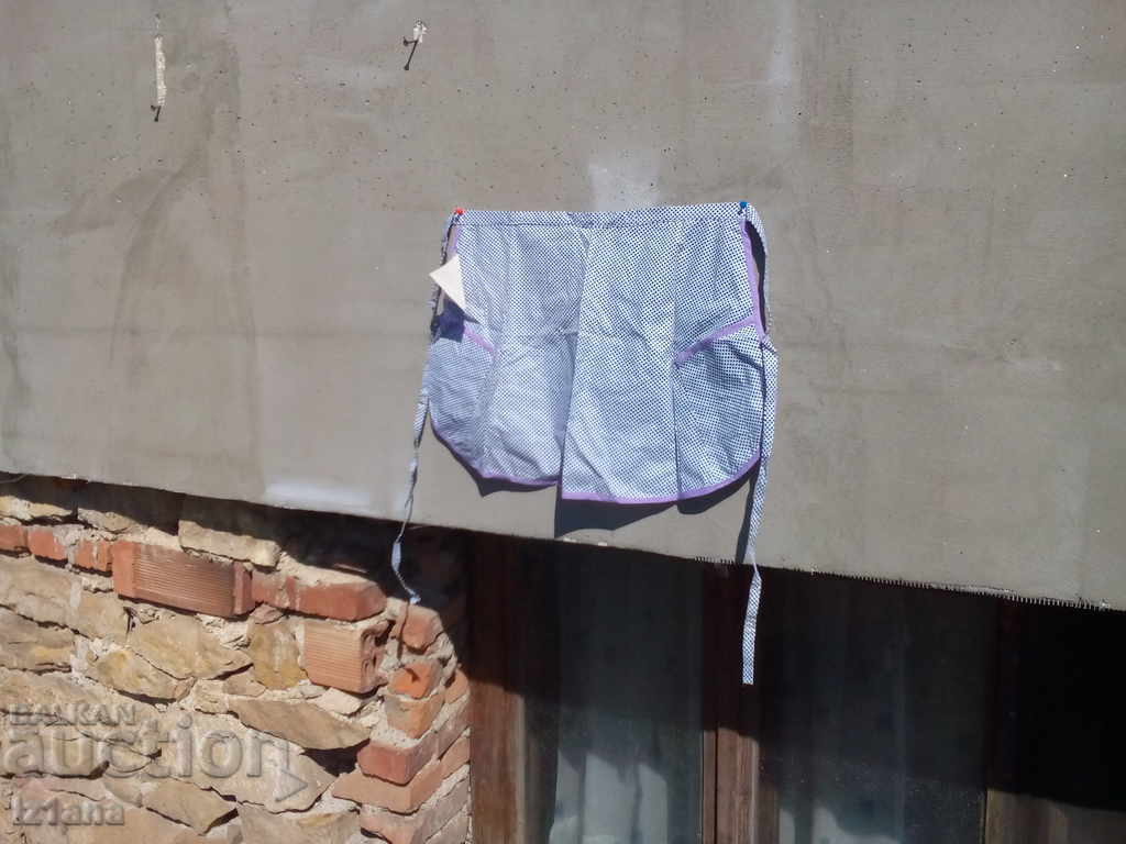 Auction  An old apron