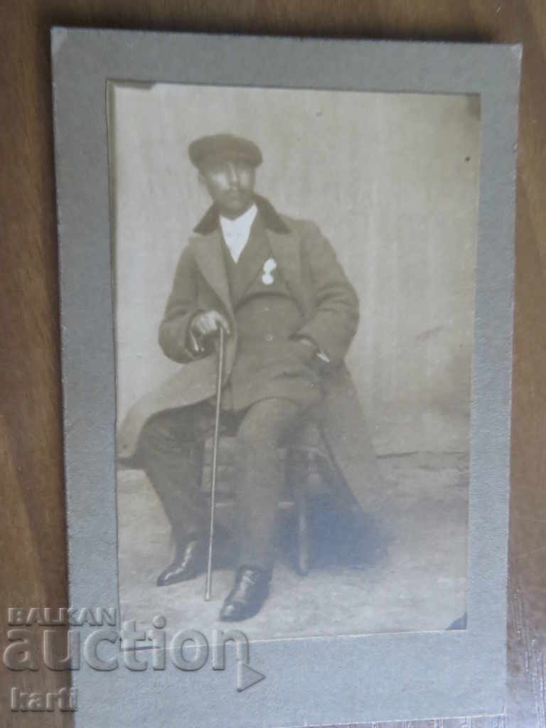OLD PHOTO - CARDBOARD - 1915 - BREAKDOWN