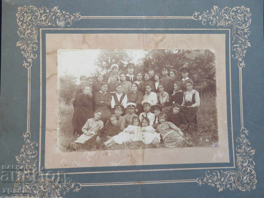 OLD PHOTOGRAPHY - CARDBOARD - SHUMEN - 1901 - LARGE 125