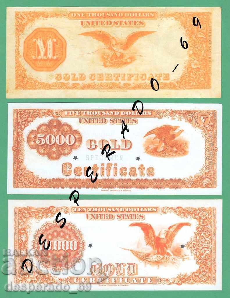 (¯` '• .¸ (Reproduction) USA 1882 UNC -6 Banknote¸. •' ´¯) - 5