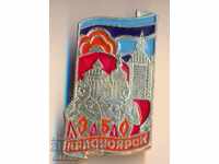 Badge Krasnoyarsk 350 years