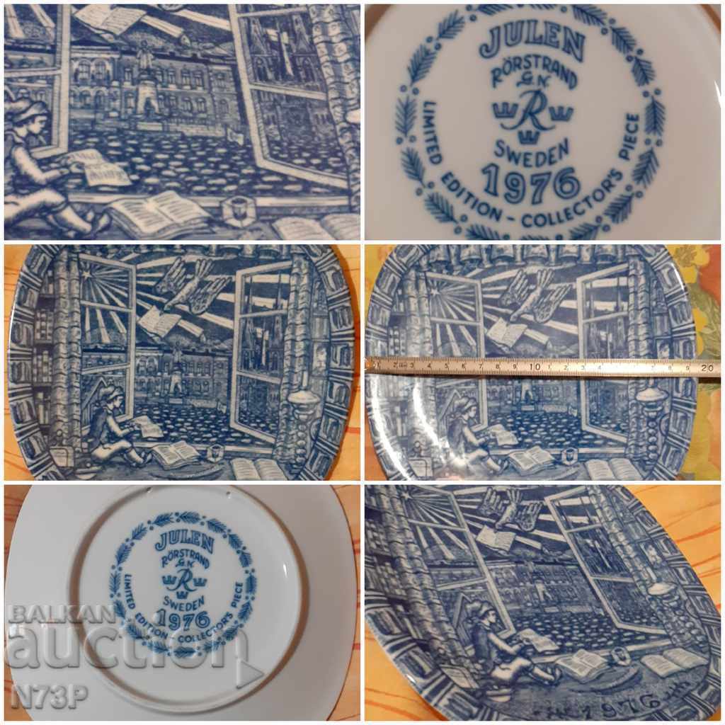 COLLECTION PORCELAIN PLATE. SWEDEN. - 5 COLLECTION PORCELAIN PLATE. SWEDEN. - 5