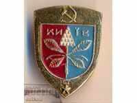 Icoana URSS Kievului Simbolul castanului din Kiev