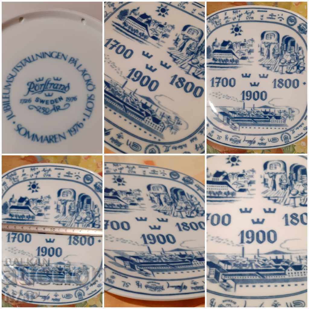 COLLECTION PORCELAIN PLATE. SWEDEN. - 5 COLLECTION PORCELAIN PLATE. SWEDEN. - 5