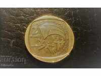 2 Rand South Africa Jubilee "10 Years Freedom"