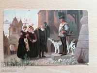 Παλιά γερμανική έγχρωμη κάρτα 1918 Granberg Στοκχόλμη