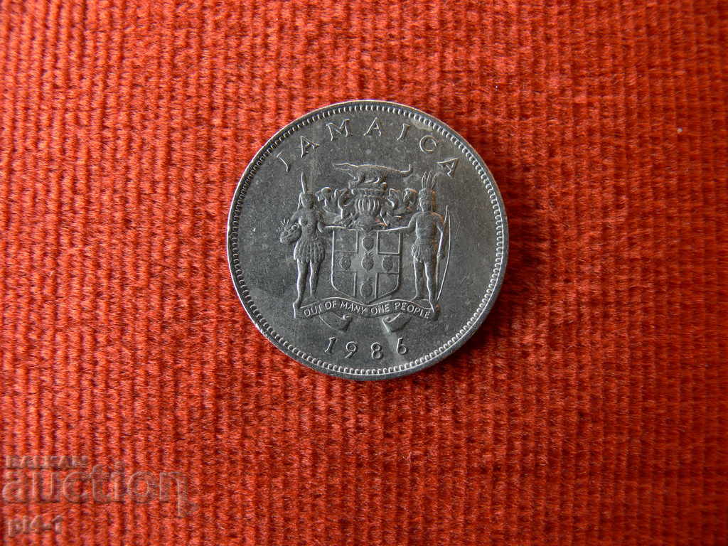 25 cents 1986, Jamaica with price 7.00 BGN | € 3.58 25 cents 1986, Jamaica with price 7.00 BGN | € 3.58