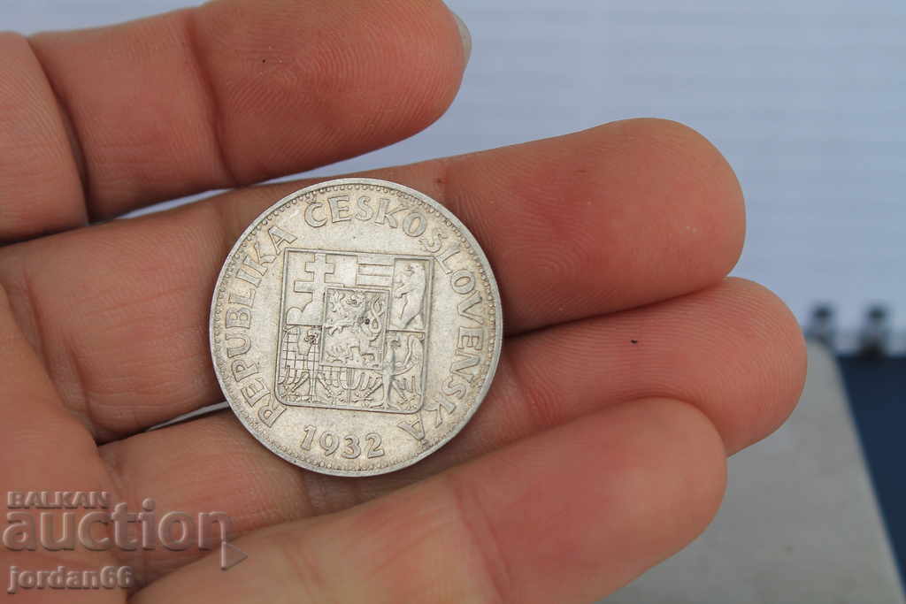 Auction 10 crowns Czechoslovakia 1932 Auction 10 crowns Czechoslovakia 1932
