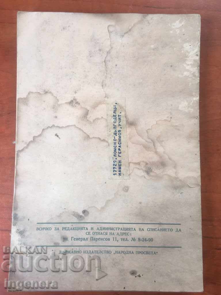 Auction LETTER OF THE PEOPLE'S EDUCATION-№ 4-1949 Auction LETTER OF THE PEOPLE'S EDUCATION-№ 4-1949