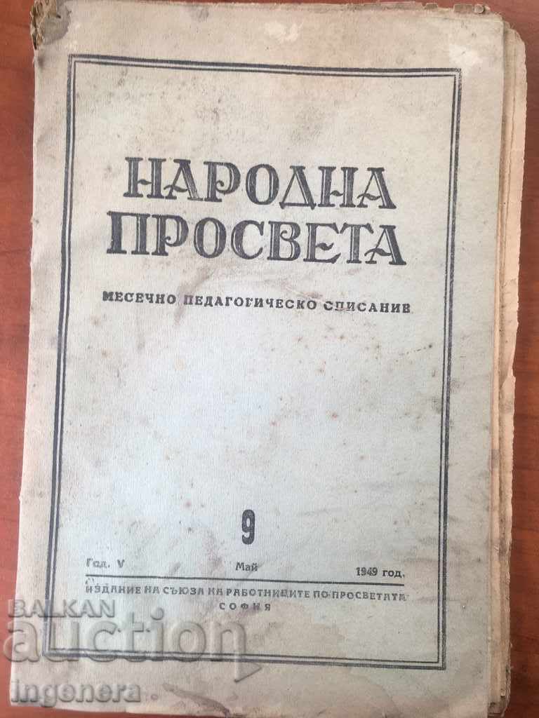 REVISTA NARODNA PROSVETA-NR. 9-1949