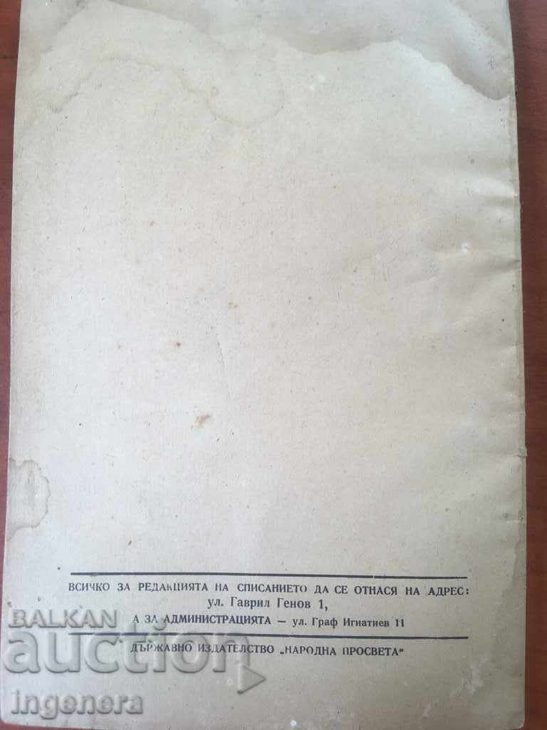 Auction  NARODNA PROSVETA MAGAZINE - NO. 4-1950