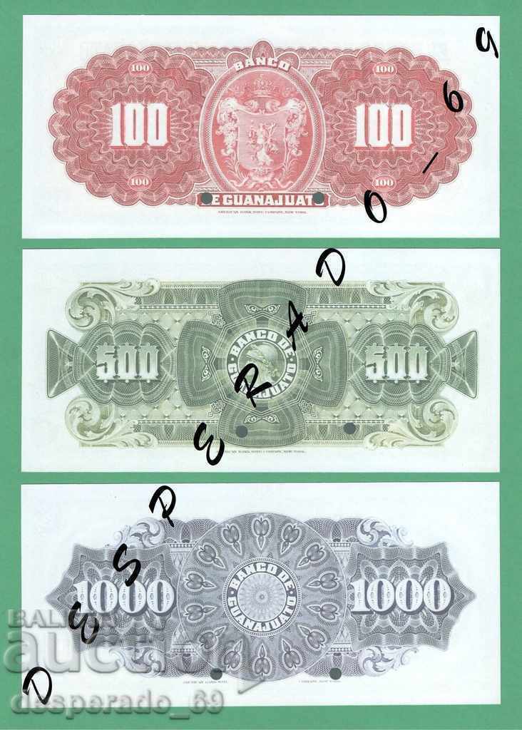 Reproduction MEXICO (GUANAJUA) UNC - 9 pcs. banknotes - 7 Reproduction MEXICO (GUANAJUA) UNC - 9 pcs. banknotes - 7