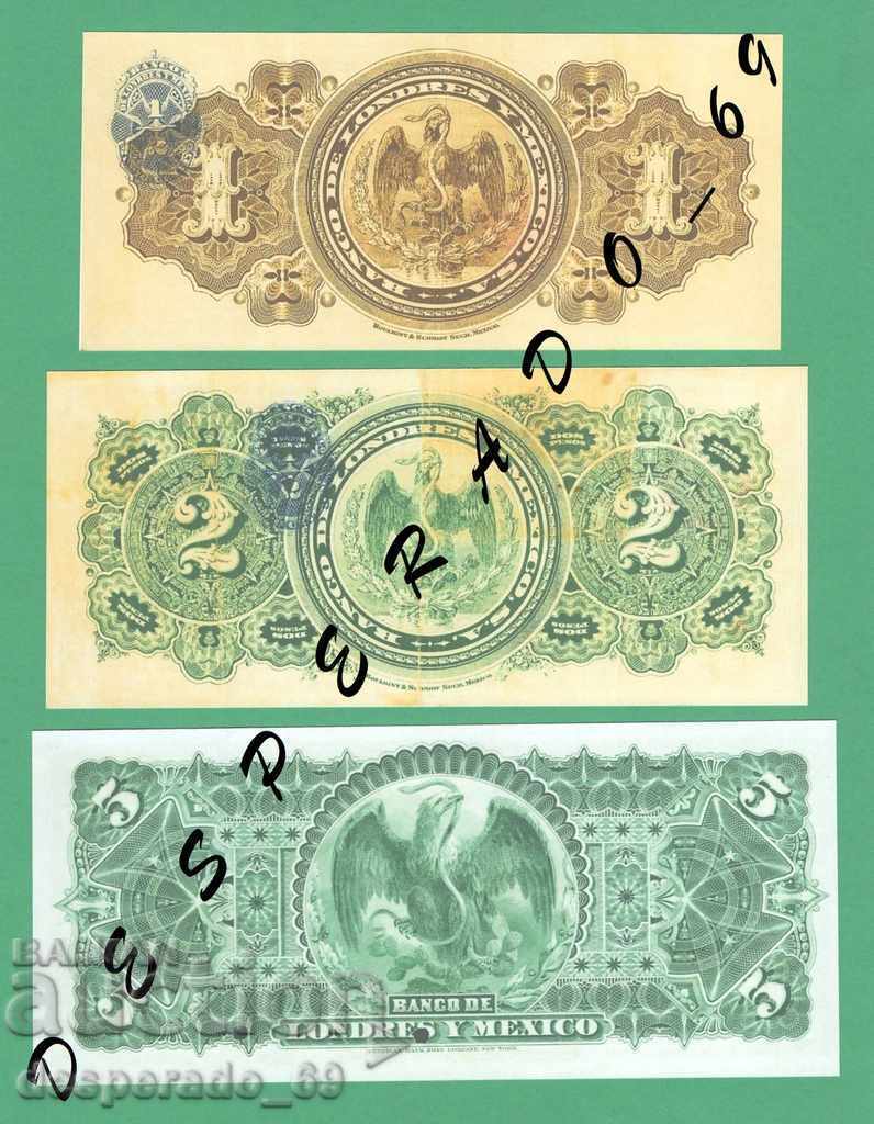Auction (¯` '• .¸ (Reproduction) MEXICO (LONDRES) UNC -9 pcs. Auction (¯` '• .¸ (Reproduction) MEXICO (LONDRES) UNC -9 pcs.