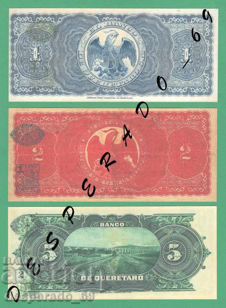 Auction (¯` '• .¸ (reproduction) MEXICO (QUERETAR) UNC -9 pcs. Auction (¯` '• .¸ (reproduction) MEXICO (QUERETAR) UNC -9 pcs.