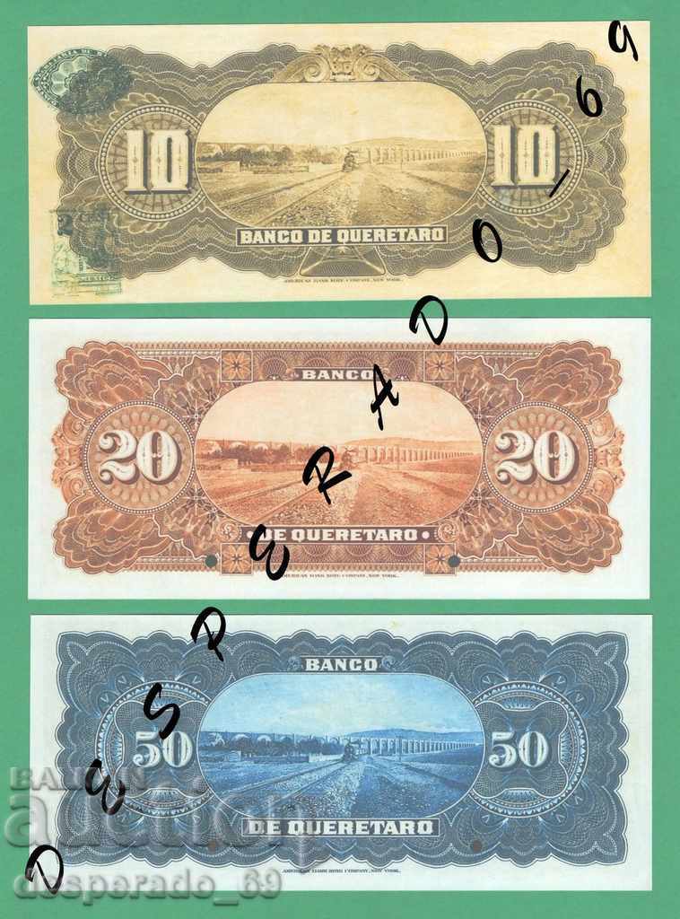 (¯` '• .¸ (reproduction) MEXICO (QUERETAR) UNC -9 pcs. - 5 (¯` '• .¸ (reproduction) MEXICO (QUERETAR) UNC -9 pcs. - 5
