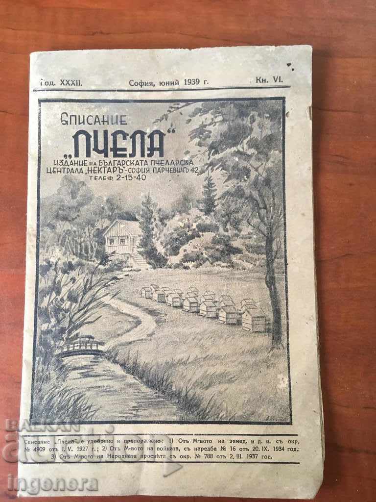 REVISTA "PCHELA" NR. 4 1939-MIERE STUP