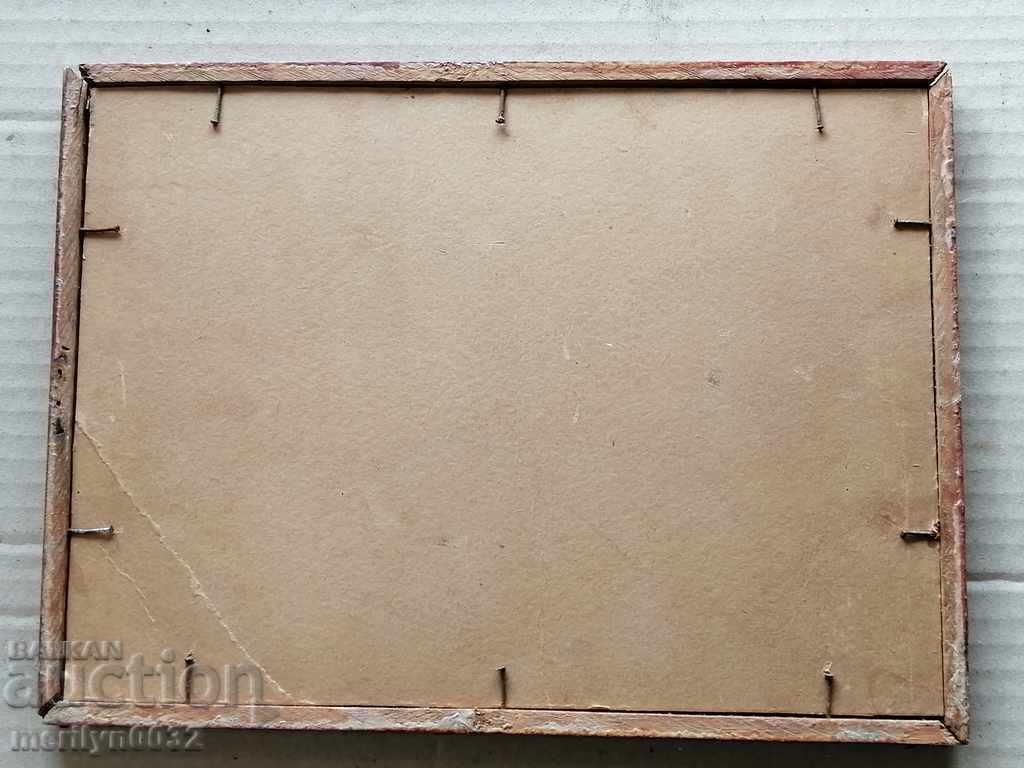 Delivery of Portrait from grandma's attic photo, framed photograph