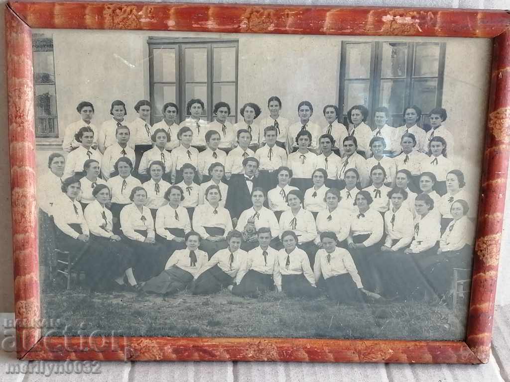 Portrait from grandma's attic photo, framed photograph - 5