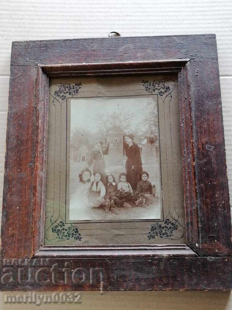 Портрет от бабините тавани снимка, фотография в рамка
